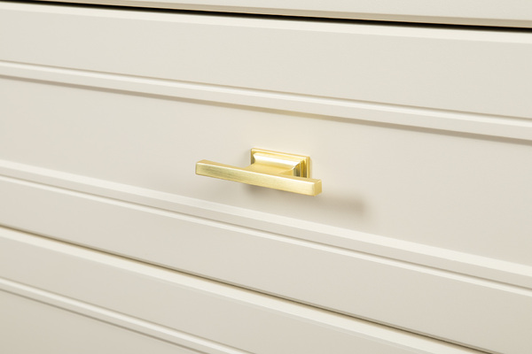 Гостиная Марион композиция 1 слоновая кость С341 PE, слоновая кость 6898 ПВХ, белый PE шагрень (собирается на любую сторону)