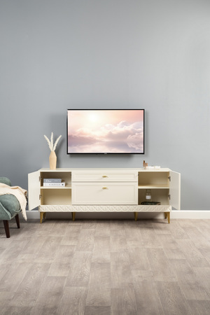 Тумба Марион 16.167 слоновая кость С341 PE, слоновая кость 6898 ПВХ, белый PE шагрень