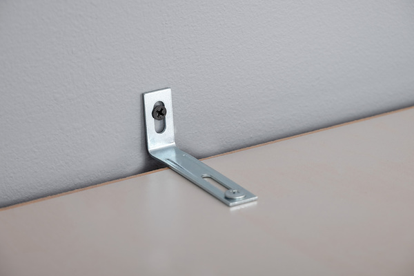 Гостиная Ричфорд композиция 2 без карнизов, кашемир 5981 BS, моно керамика D166-2 ПВХ, белый PE шагрень (собирается на любую сторону)